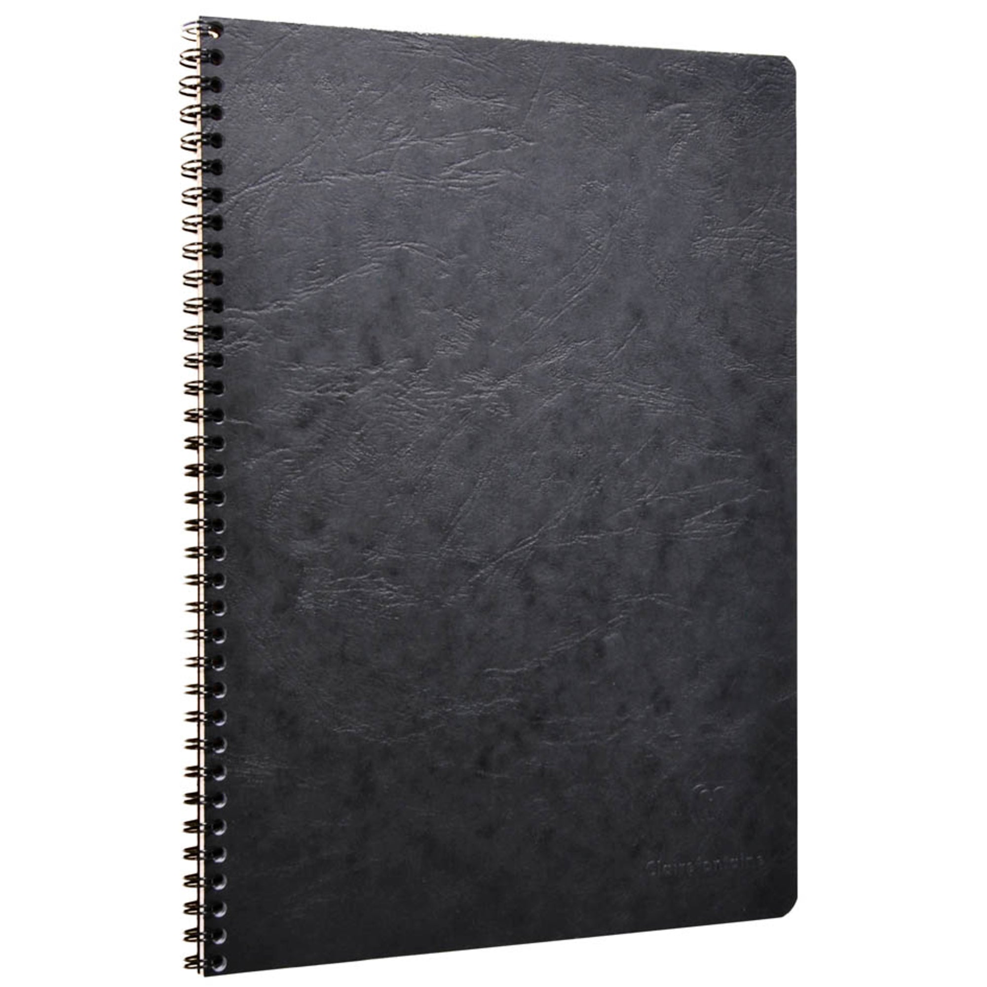 Clairefontaine Age Bag Essentials Wirebound Notebook A4 Lined Black