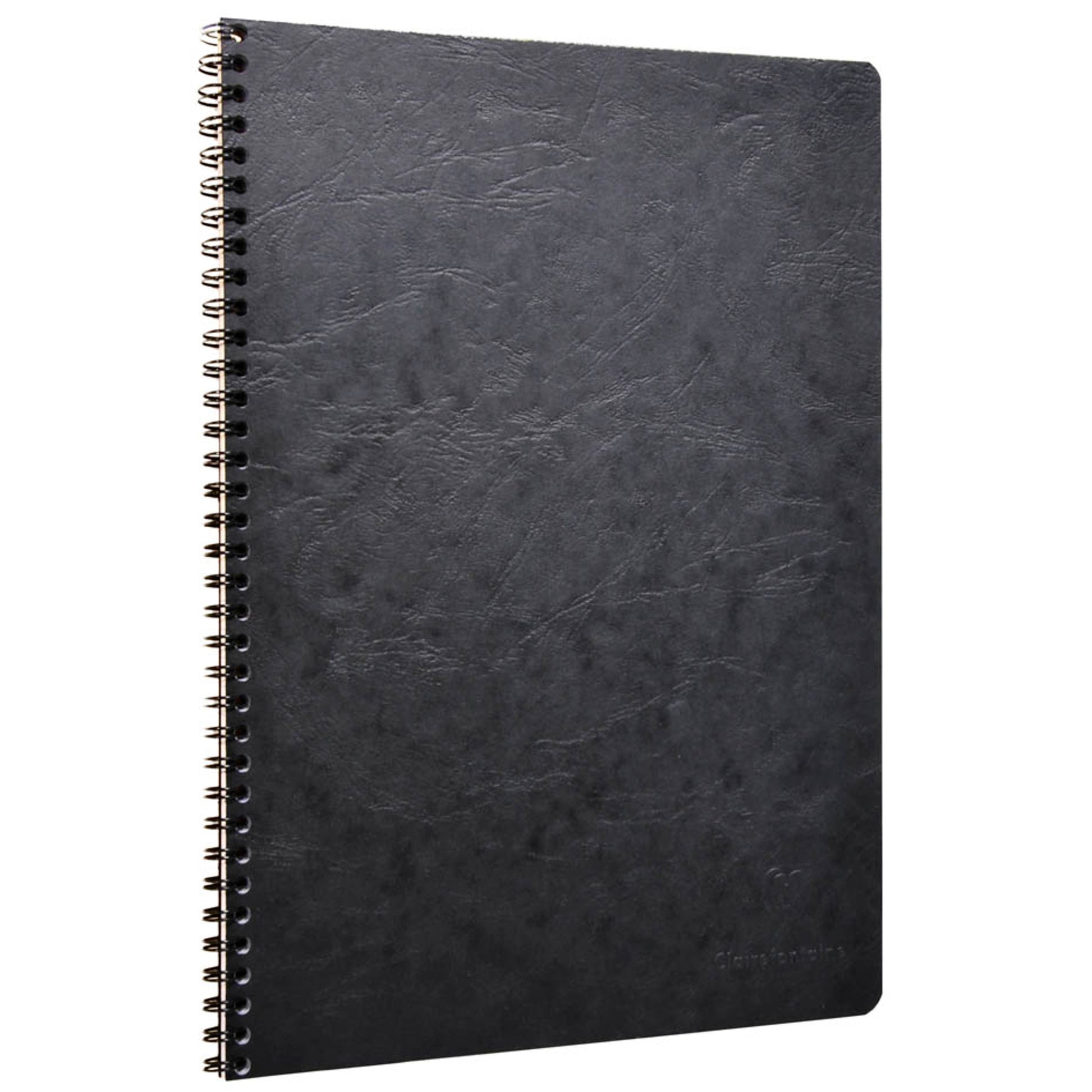 Clairefontaine Age Bag Essentials Wirebound Notebook A4 Lined Black