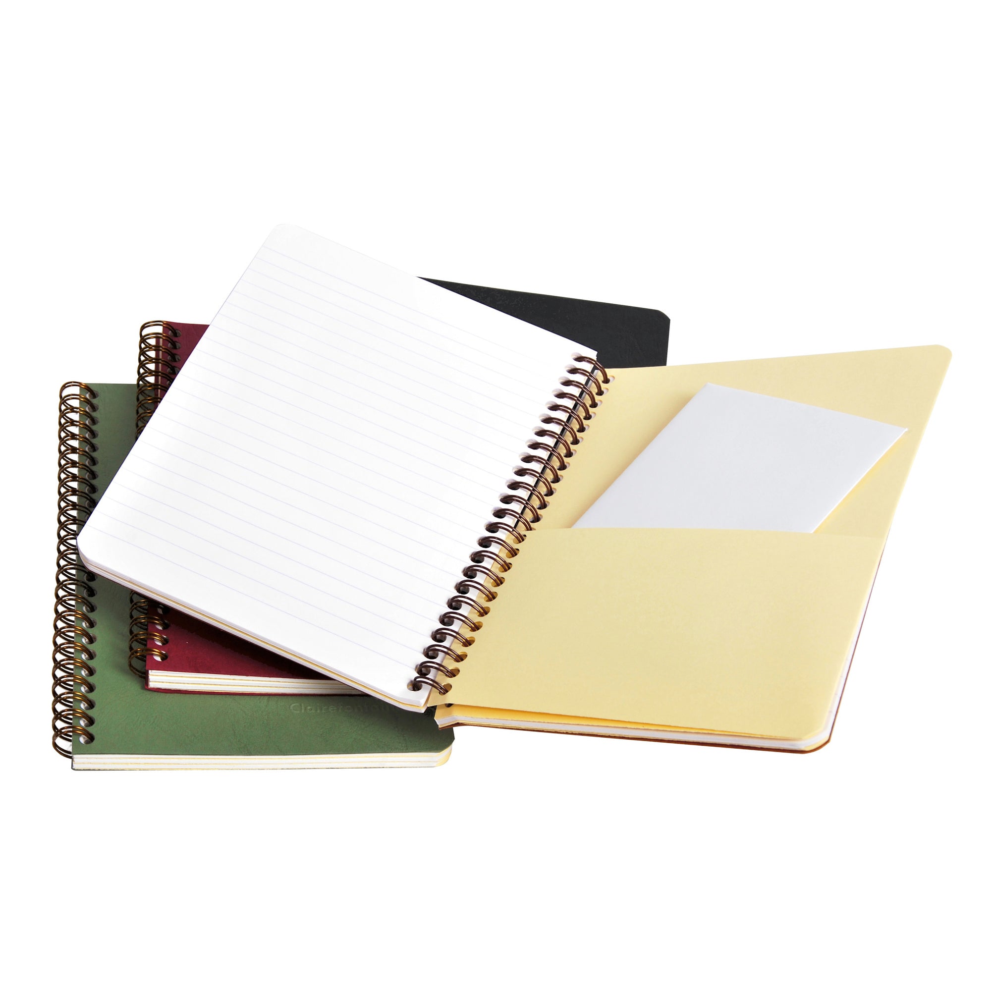 Clairefontaine Age Bag Essentials Wirebound Notebook A5 Lined Blue