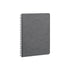Clairefontaine Age Bag Essentials Wirebound Notebook A5 Lined Grey