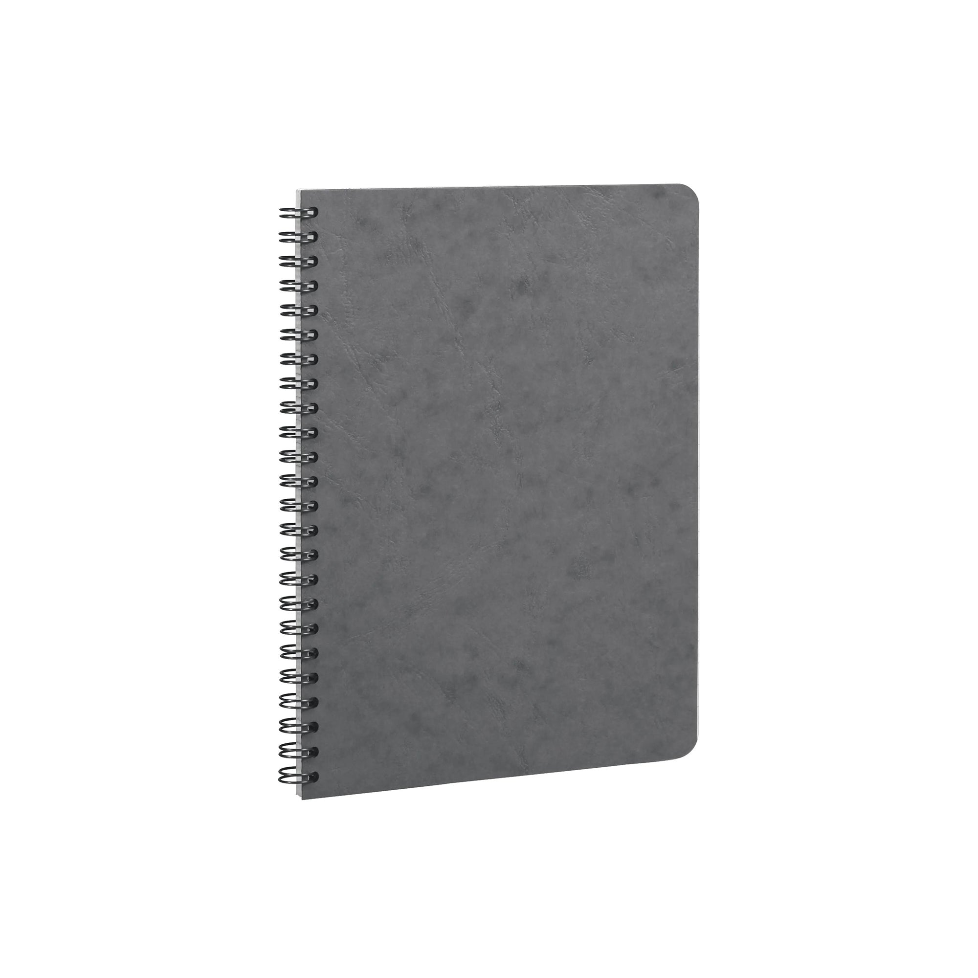 Clairefontaine Age Bag Essentials Wirebound Notebook A5 Lined Grey