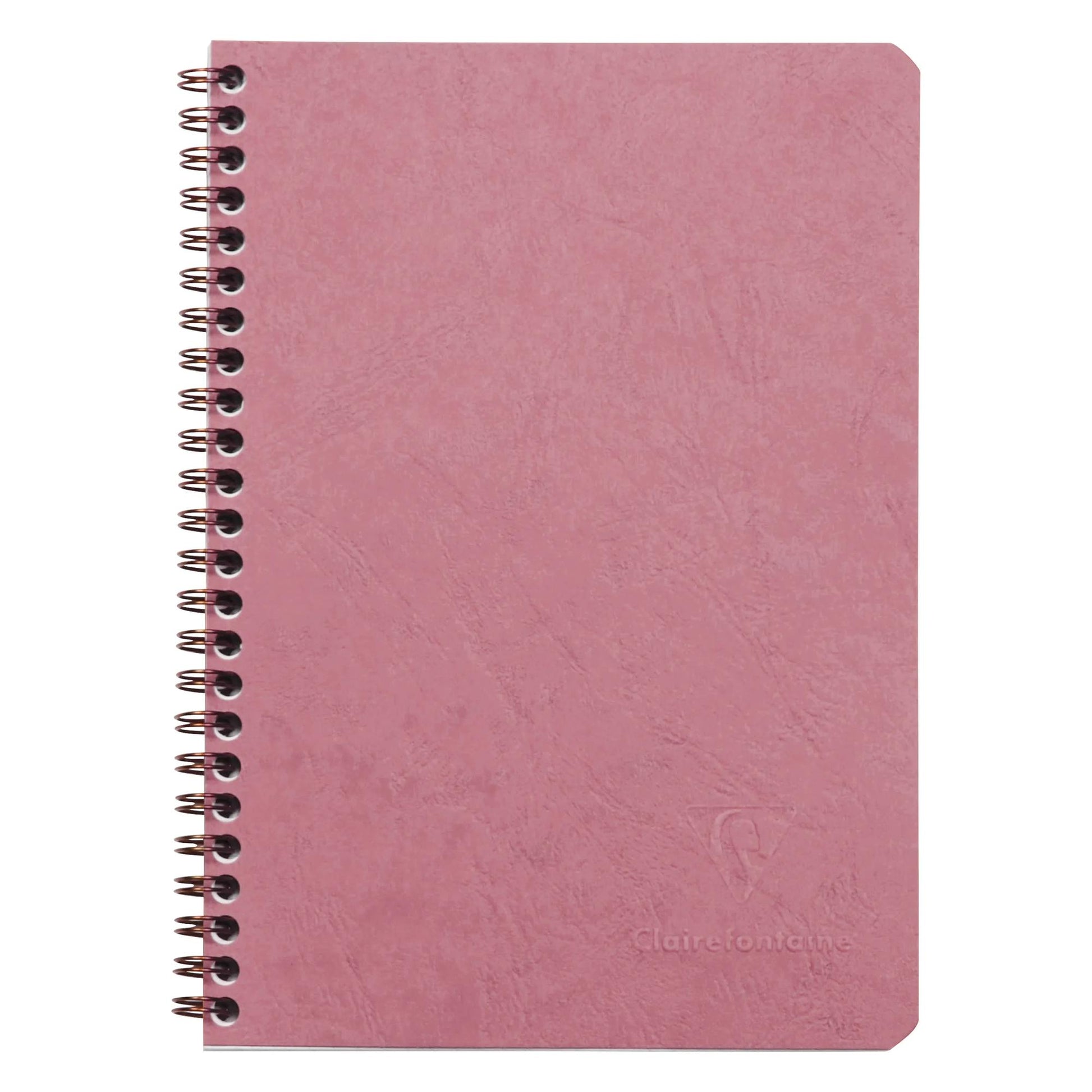 Clairefontaine Age Bag Essentials Wirebound Notebook A5 Lined Antique Rose