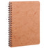 Clairefontaine Age Bag Essentials Wirebound Notebook A5 Lined Tobacco