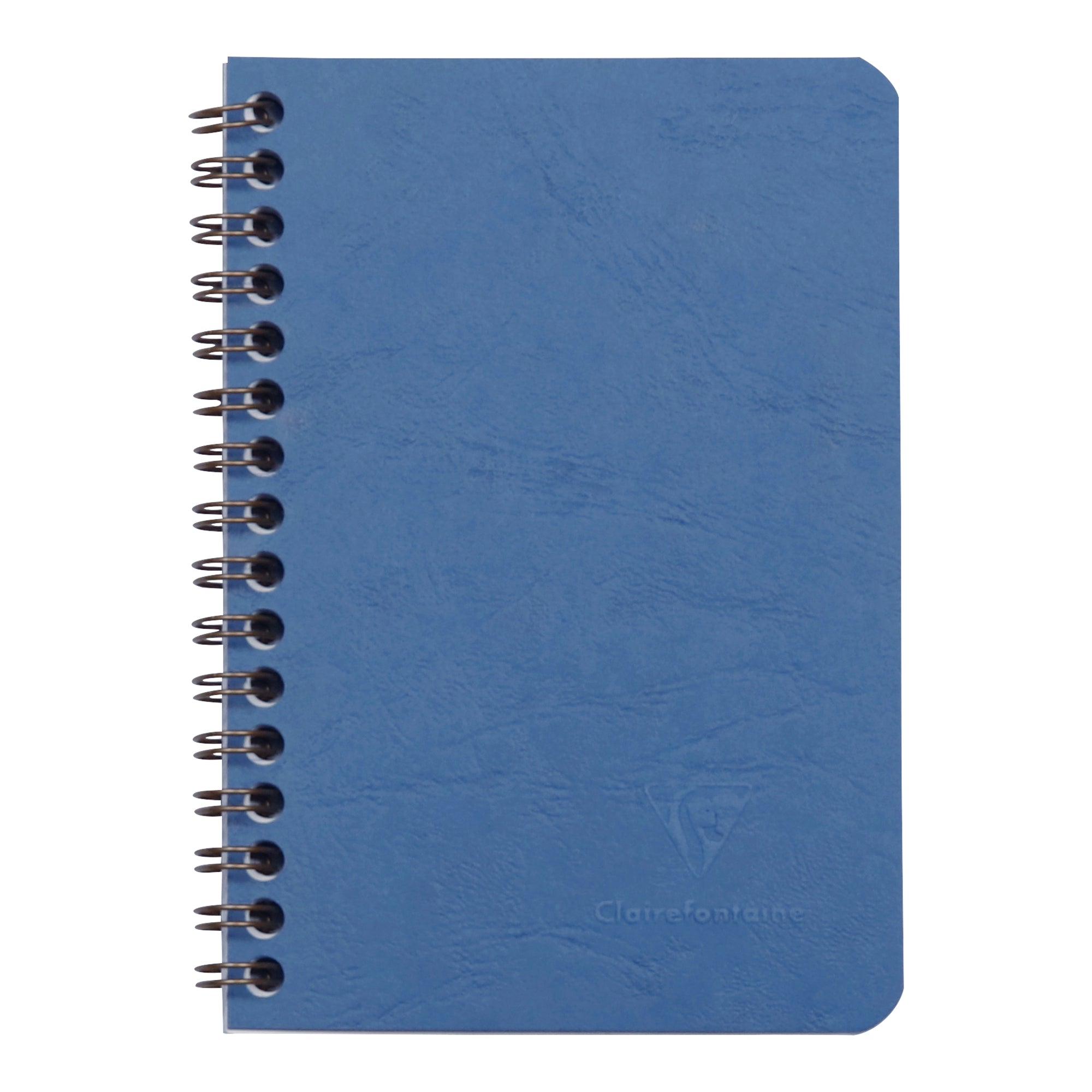 Clairefontaine Age Bag Essentials Wirebound Notebook Pocket Lined Blue