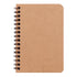 Clairefontaine Age Bag Essentials Wirebound Notebook Pocket Lined Tobacco
