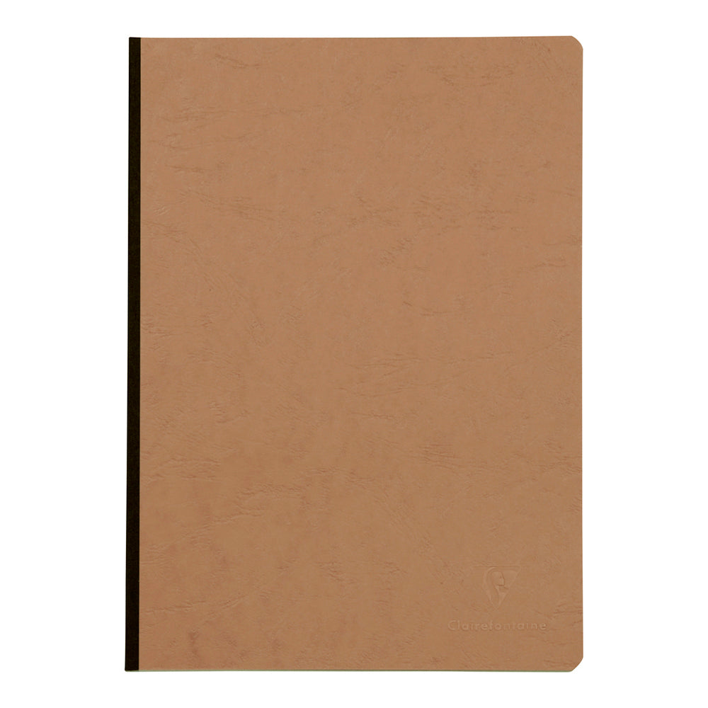 Clairefontaine Age Bag Essentials Clothbound Notebook A4 Lined Tobacco