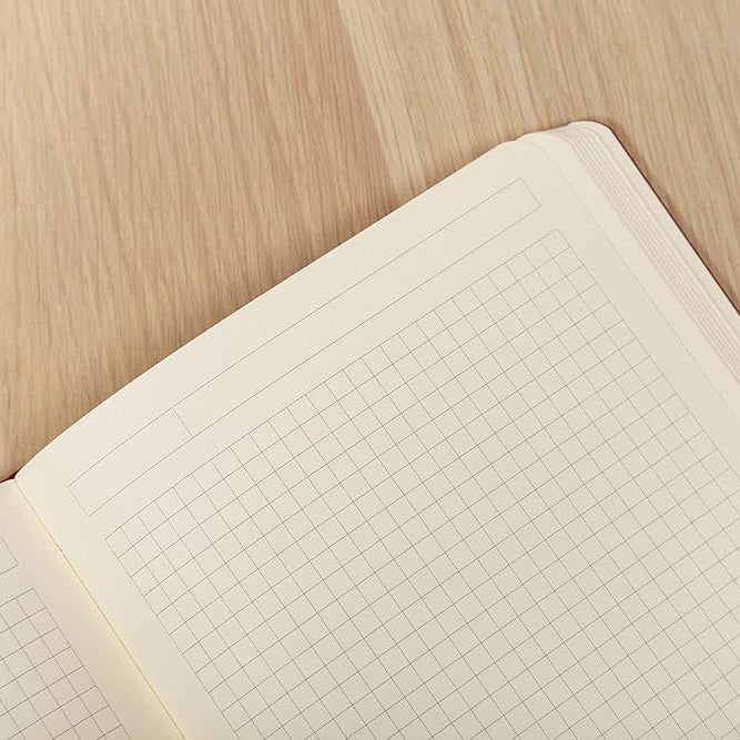 Clairefontaine Age Bag Essentials Threadbound Notebook A5 Grid Black