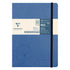 Clairefontaine Age Bag Essentials Threadbound Notebook A5 Grid Blue