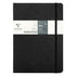 Clairefontaine Age Bag Essentials Threadbound Notebook A5 Dot Grid Black