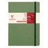 Clairefontaine Age Bag Essentials Threadbound Notebook A5 Lined Green