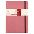 Clairefontaine Age Bag Essentials Threadbound Notebook A5 Lined Antique Rose