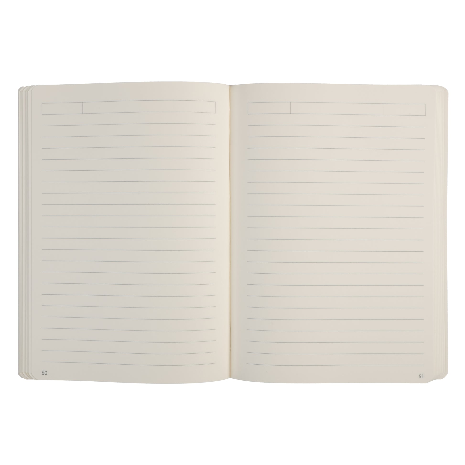 Clairefontaine Age Bag Essentials Threadbound Notebook A5 Lined Tobacco