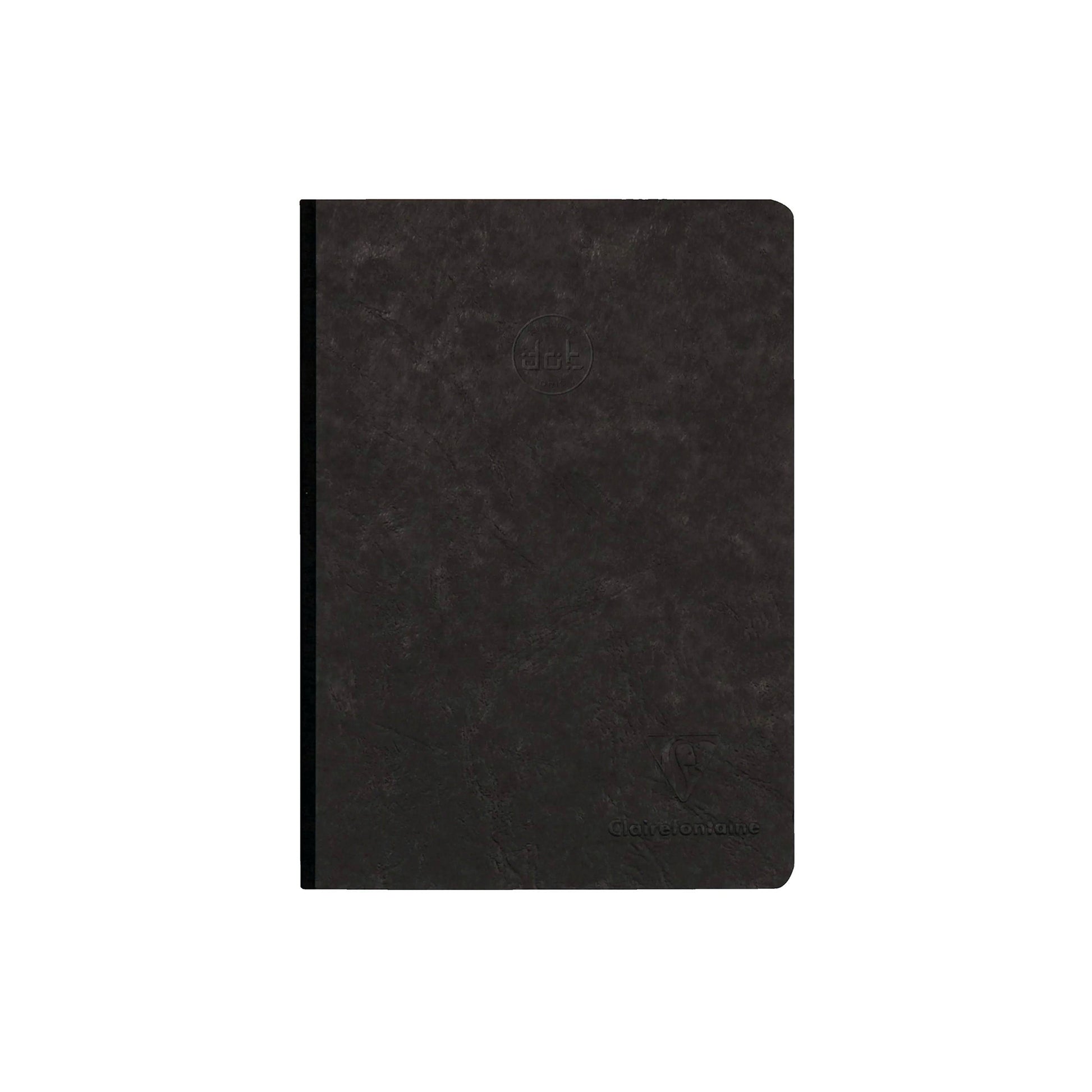 Clairefontaine Age Bag Essentials Clothbound Notebook A5 Dot Grid Black