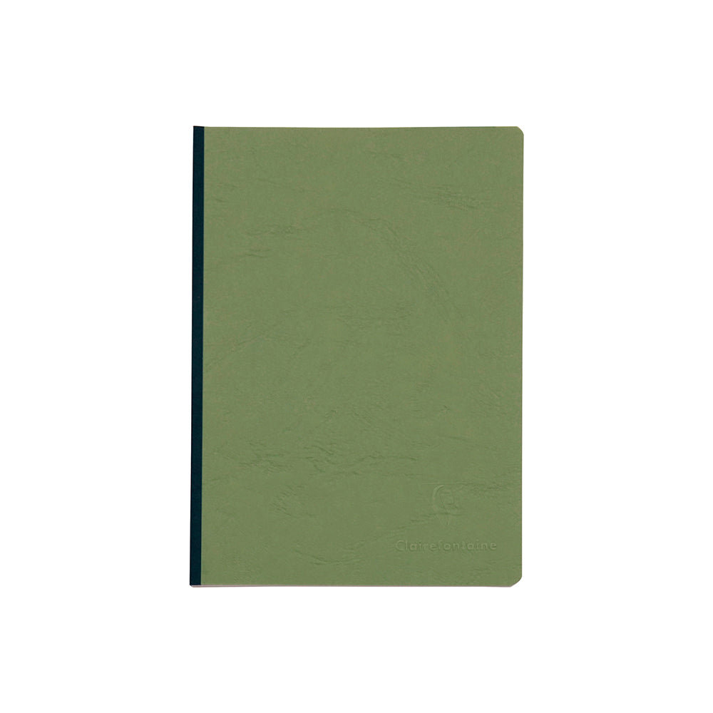 Clairefontaine Age Bag Essentials Clothbound Notebook A5 Lined Green