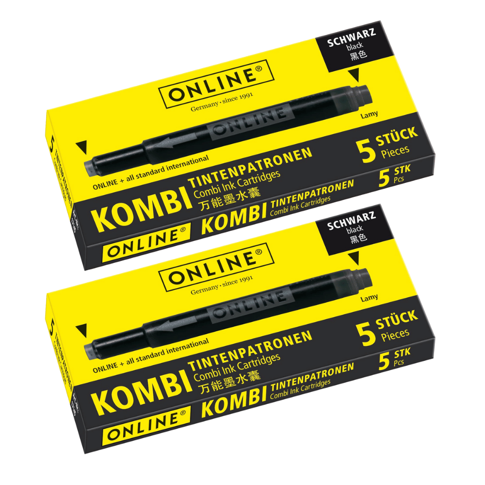 ONLINE Germany Kombi Ink Cartridges Pack of 10 Black