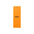 Rhodia No. 8 Top Stapled List Notepad Grid Orange