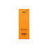 Rhodia No. 8 Top Stapled List Notepad Grid Orange