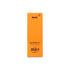 Rhodia No. 8 Top Stapled List Notepad Lined Orange