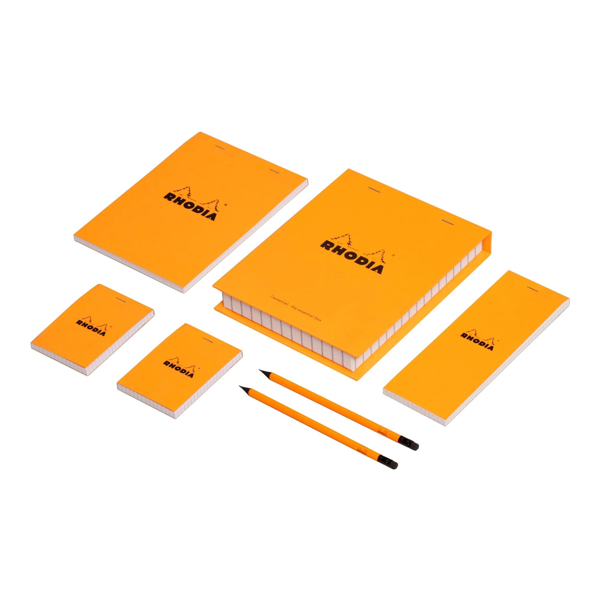 Rhodia Orange Essentials Gift Box