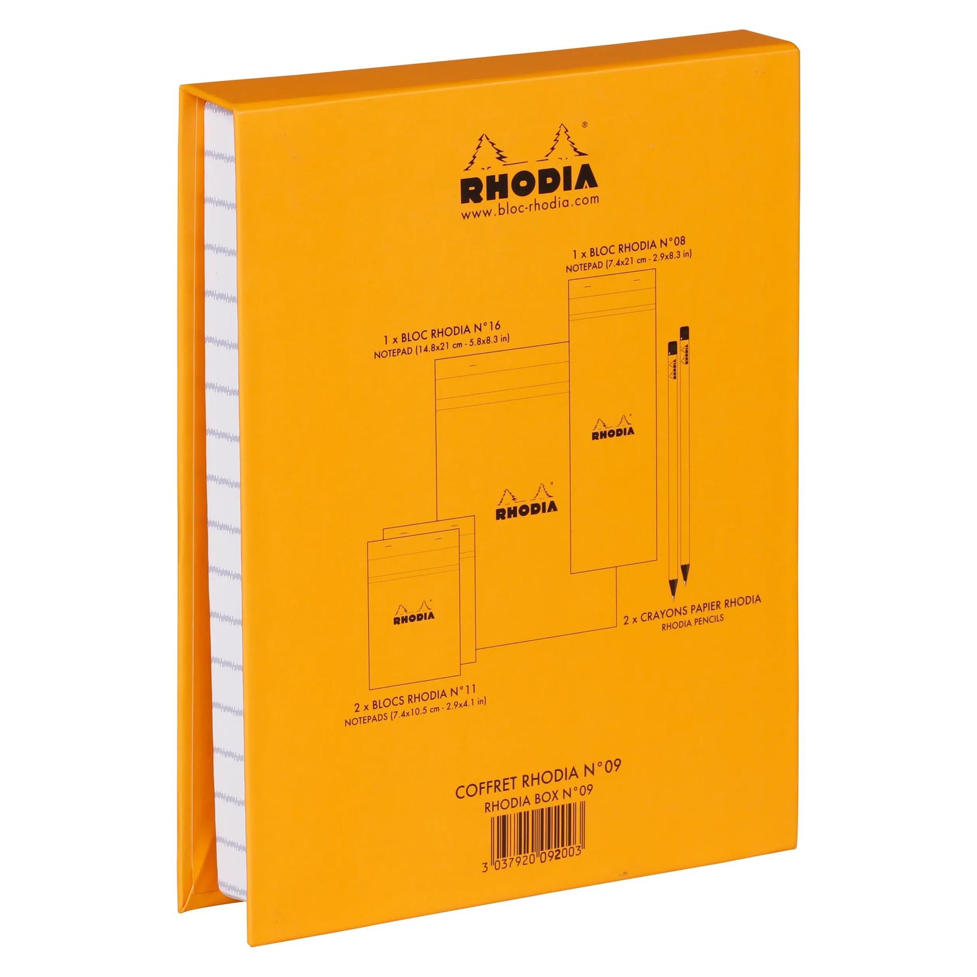 Rhodia Orange Essentials Gift Box