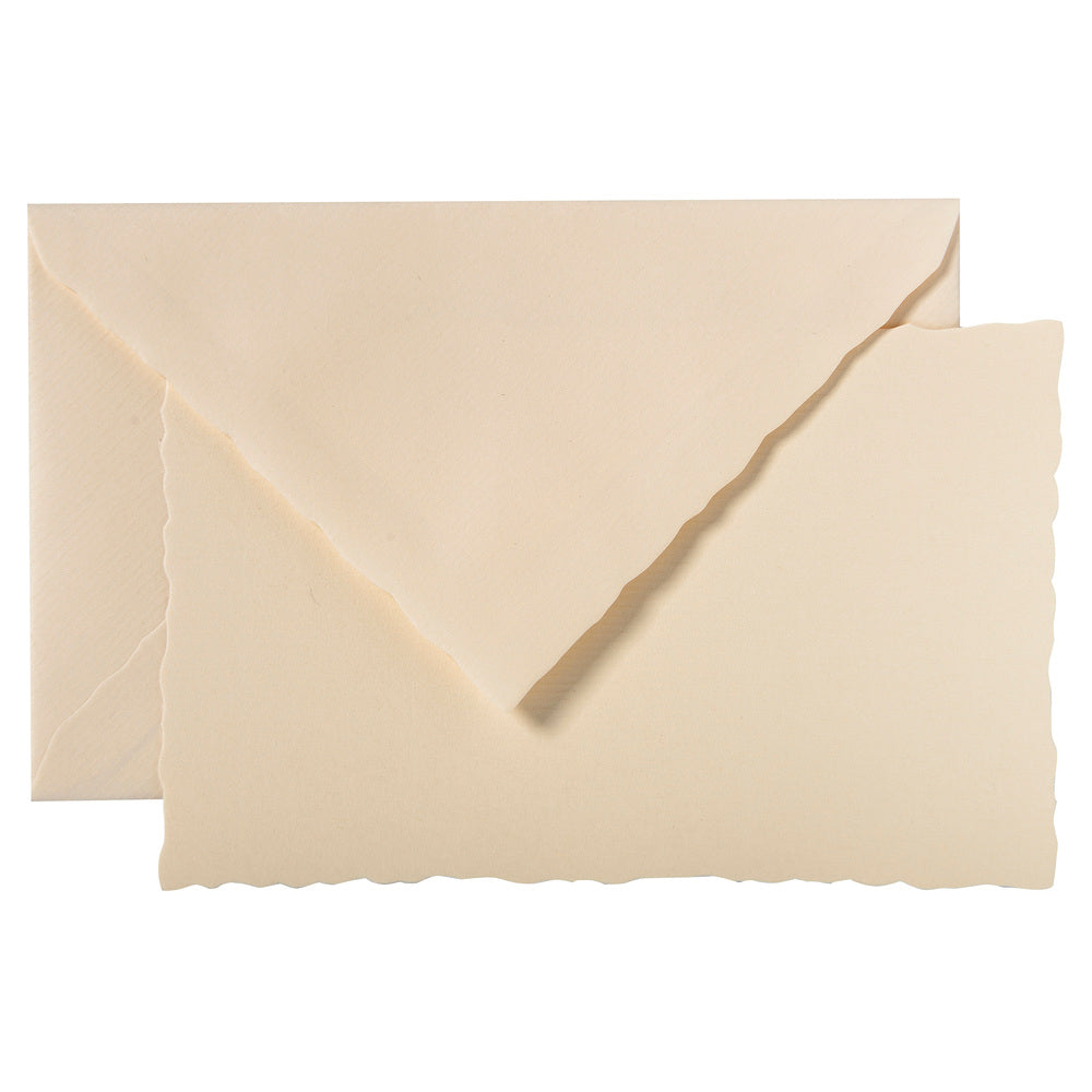 Mode de Paris Box of 30 Note Cards & Envelopes Sand