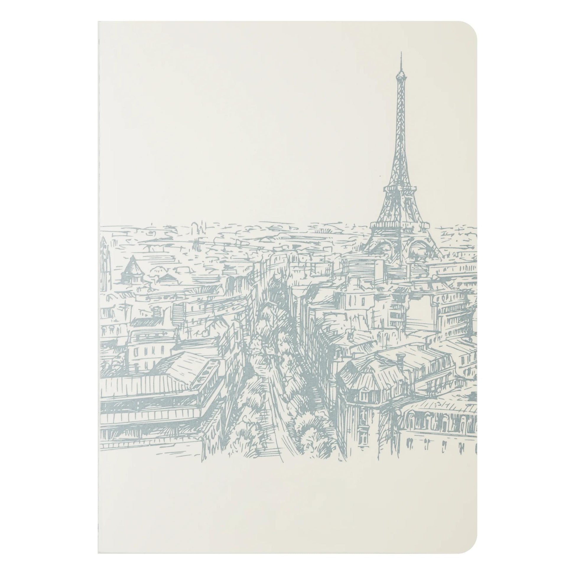 Jacques Herbin The Colours of Paris Softcover Notebook A5 Lined Rooftops of Paris