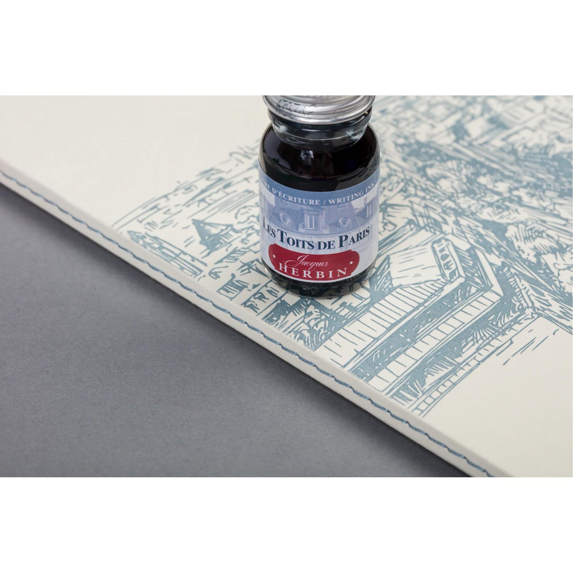 The Colours of Paris Softcover Notebook A5 Lined Rooftops of Paris