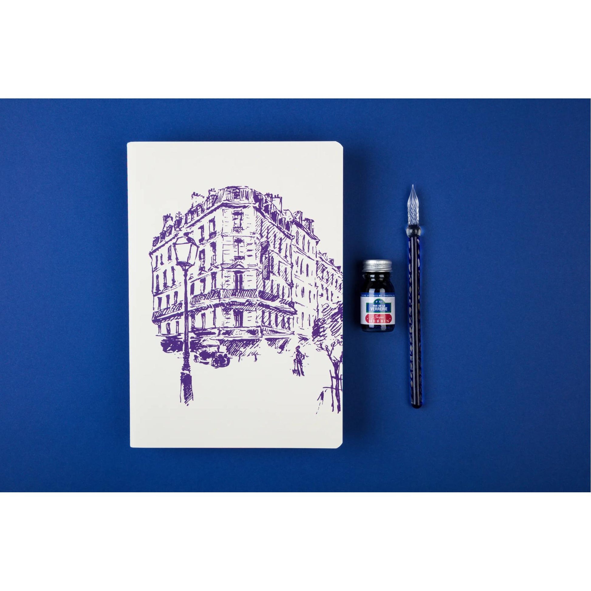 The Colours of Paris Softcover Notebook A5 Lined Rue de la Verrerie