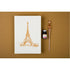 The Colours of Paris Softcover Notebook A5 Lined Eiffel Tower