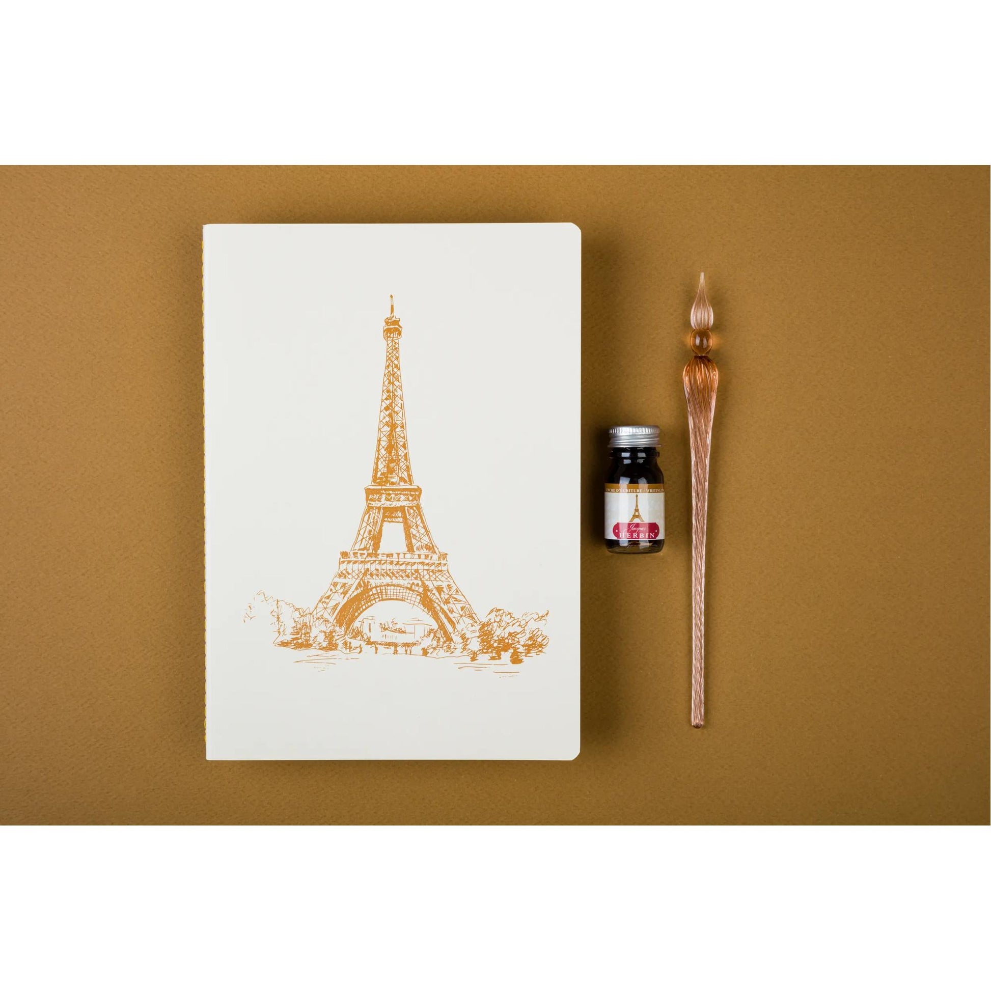 The Colours of Paris Softcover Notebook A5 Lined Eiffel Tower