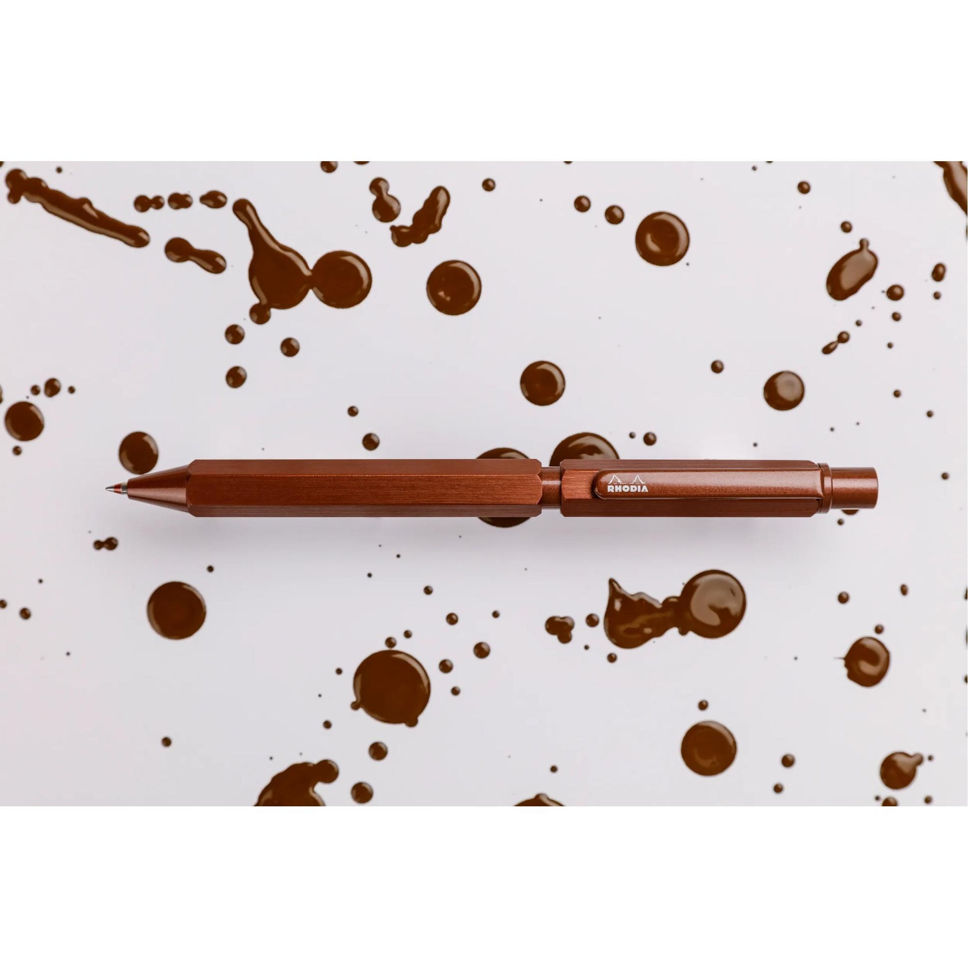 Rhodia scRipt Ballpoint Pen Brown