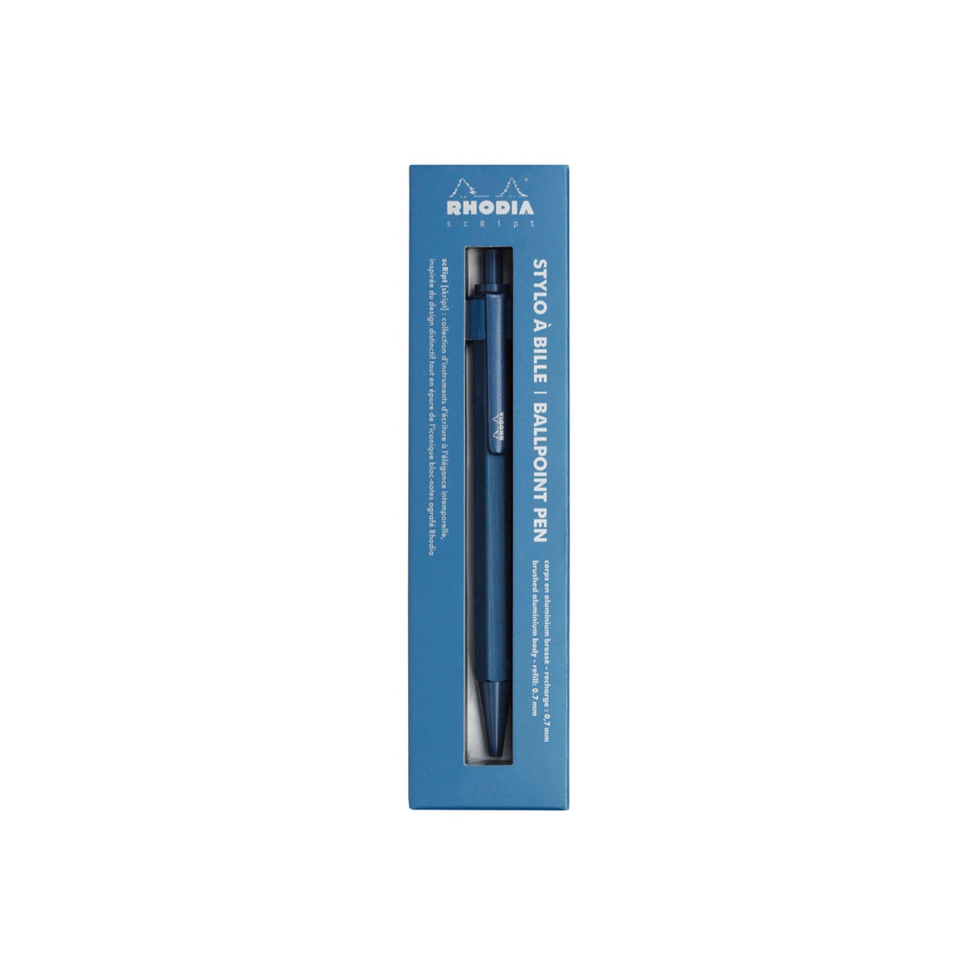 Rhodia scRipt Ballpoint Pen Navy