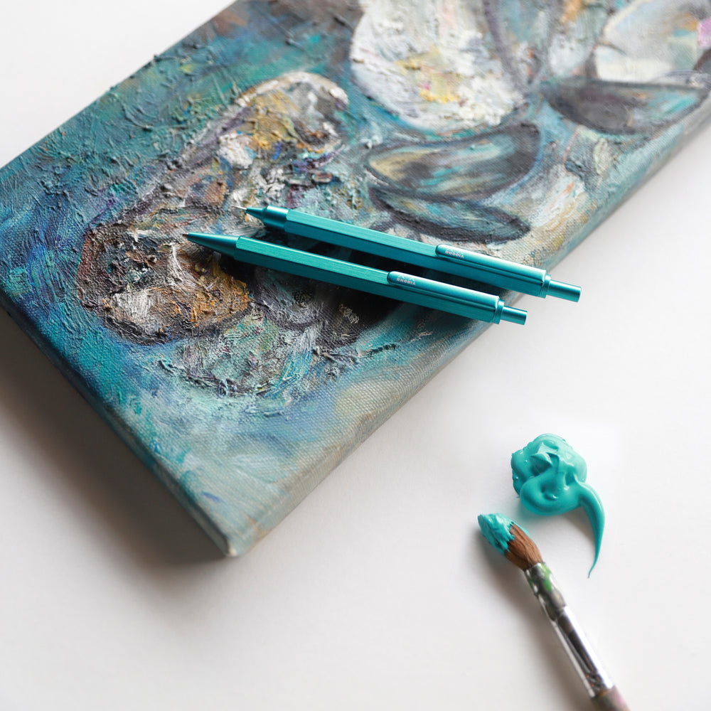 Rhodia scRipt Ballpoint Pen Turquoise