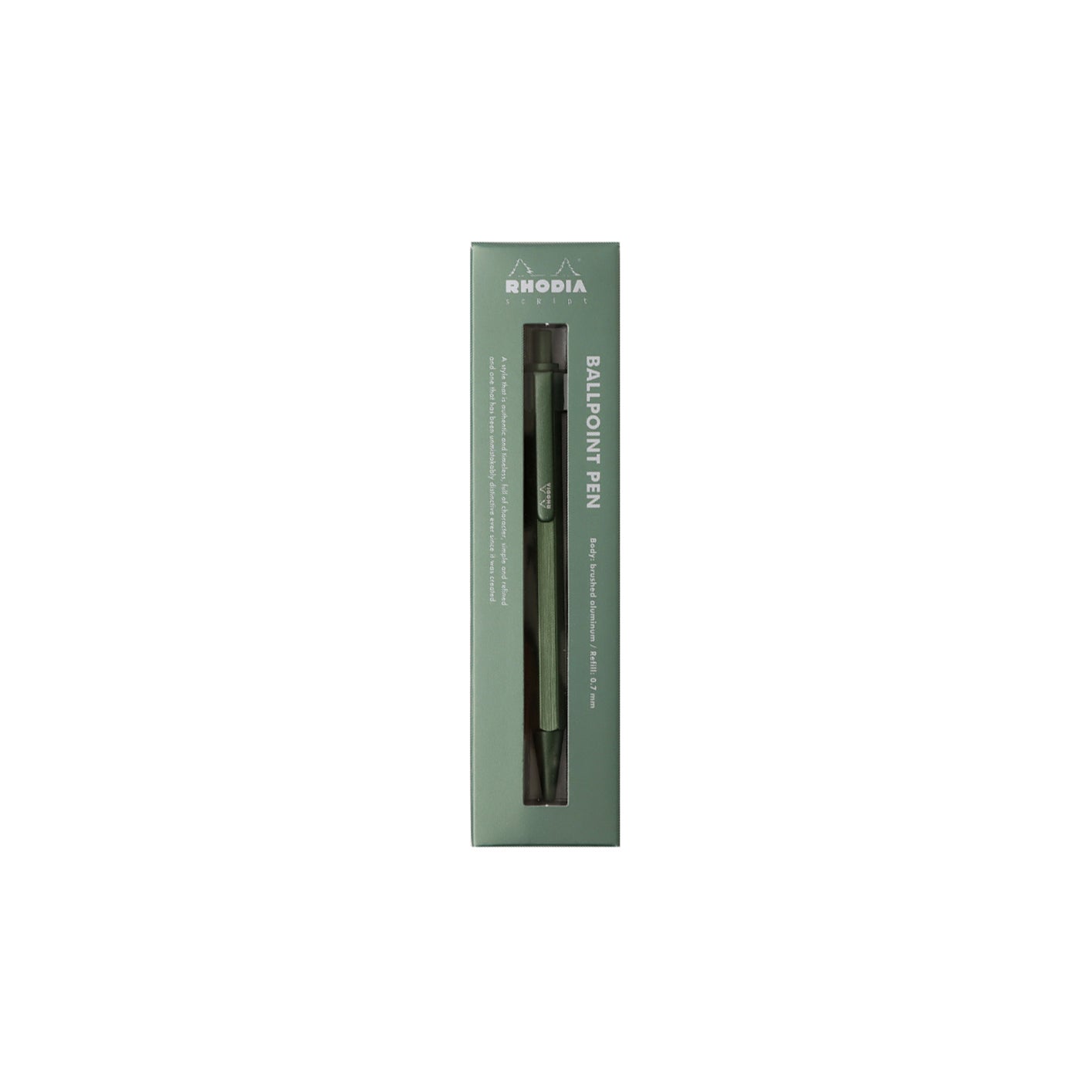 Rhodia scRipt Ballpoint Pen Sage