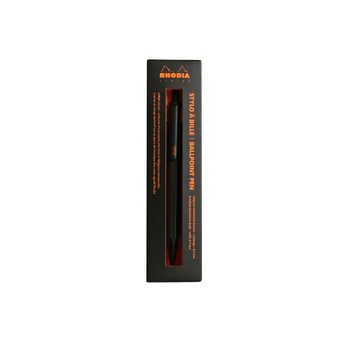 Rhodia scRipt Ballpoint Pen Black