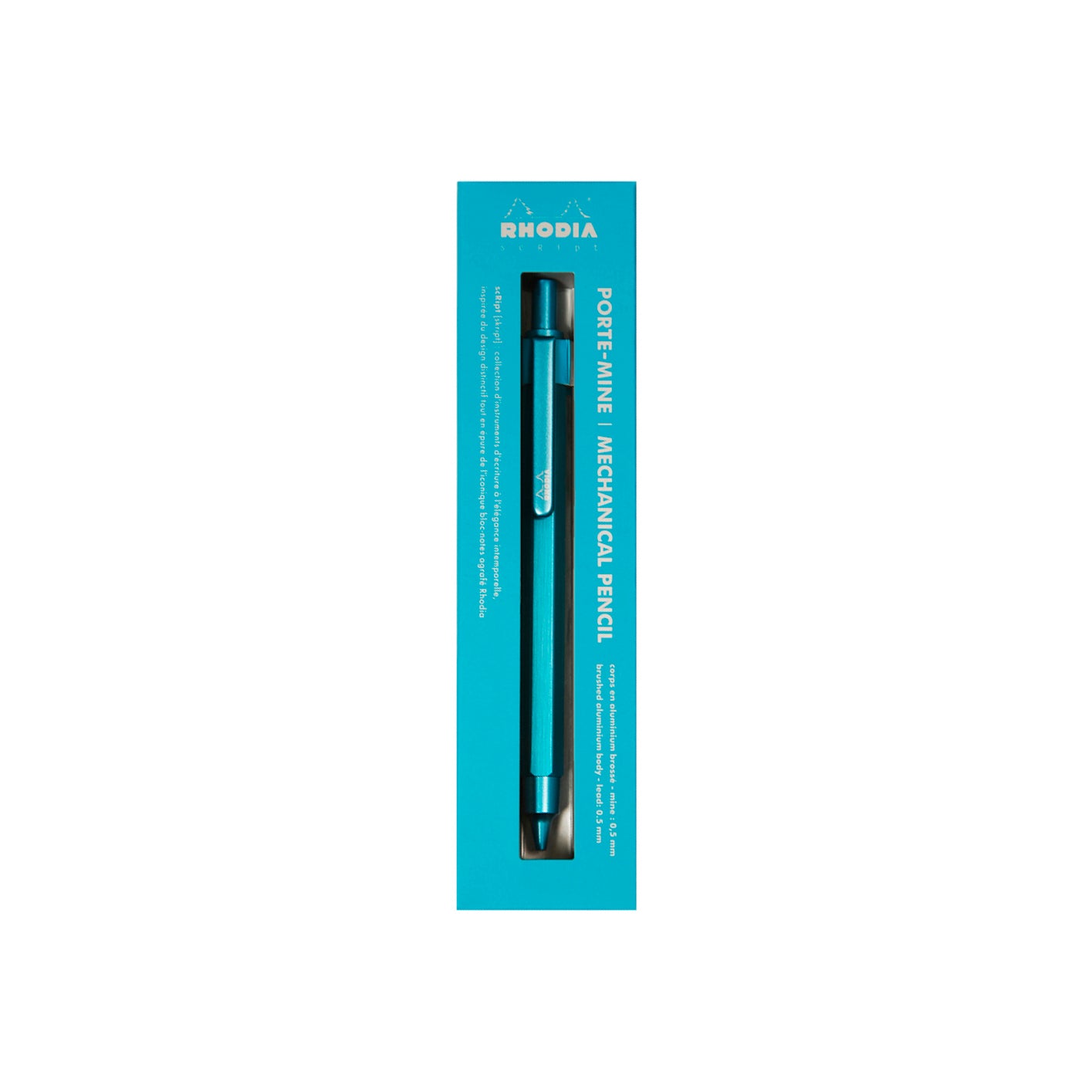 Rhodia scRipt Mechanical Pencil Turquoise
