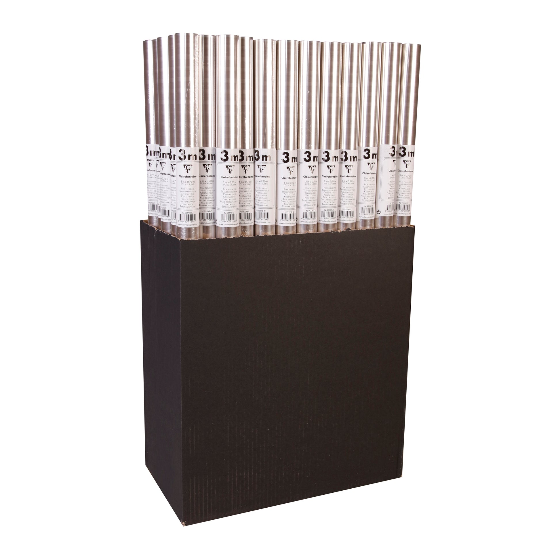 Clairefontaine Wrapping Paper Roll (3 Metres) Clear Cello