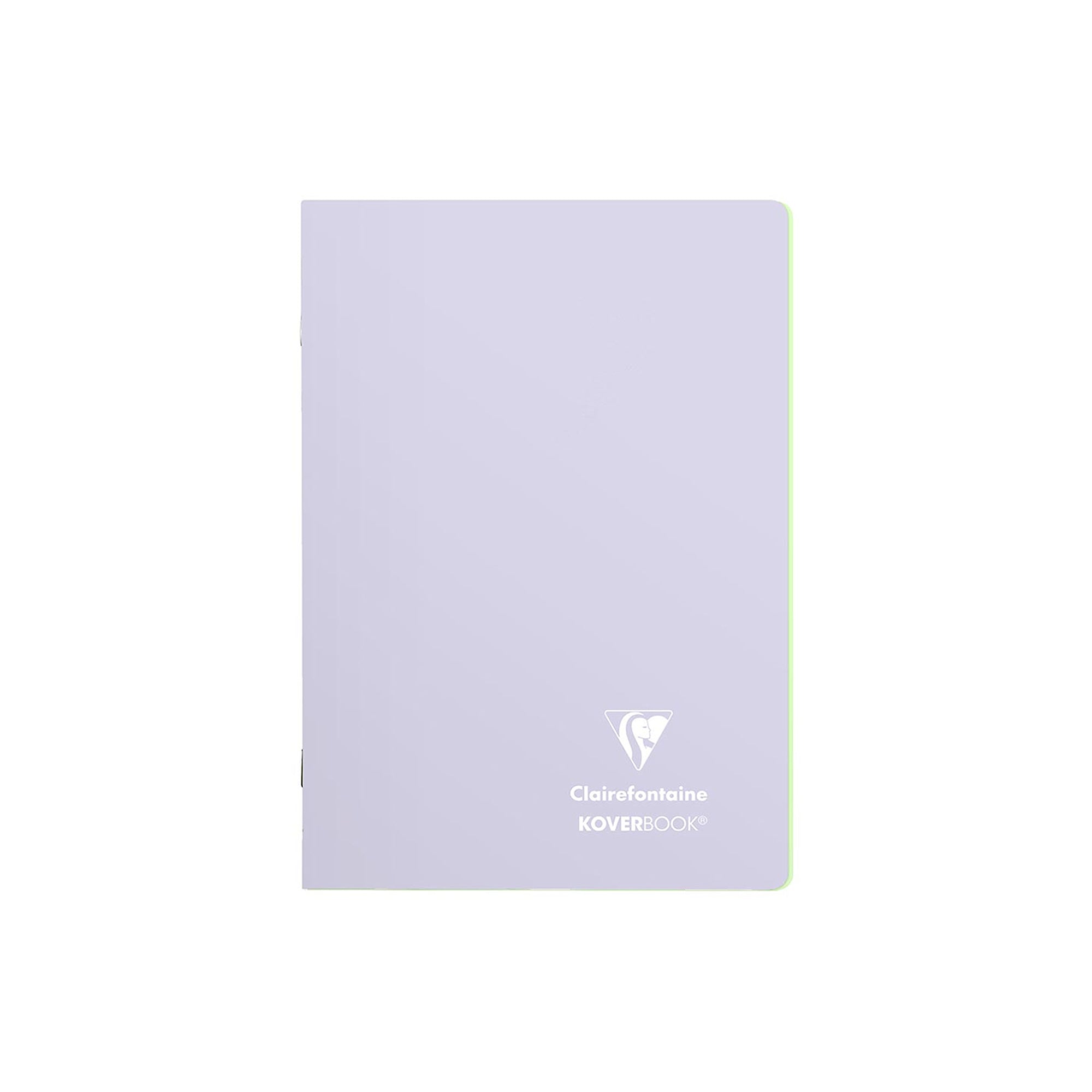 Clairefontaine Koverbook Blush Stapled Notebook A5 Lined Lilac