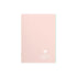 Clairefontaine Koverbook Blush Stapled Notebook A5 Lined Powder Pink