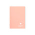 Clairefontaine Koverbook Blush Stapled Notebook A5 Lined Coral