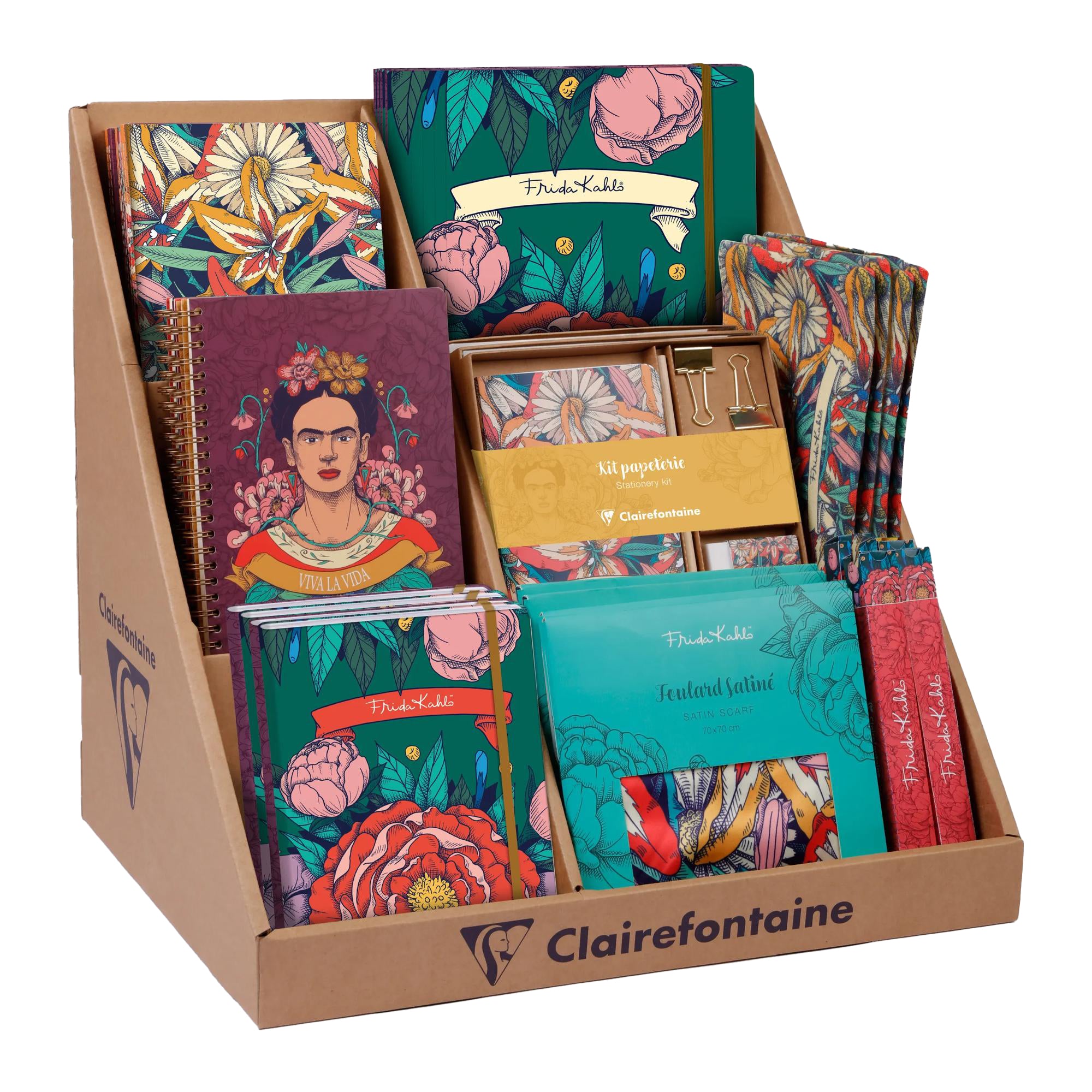 Clairefontaine Frida Kahlo Counter Display Pack