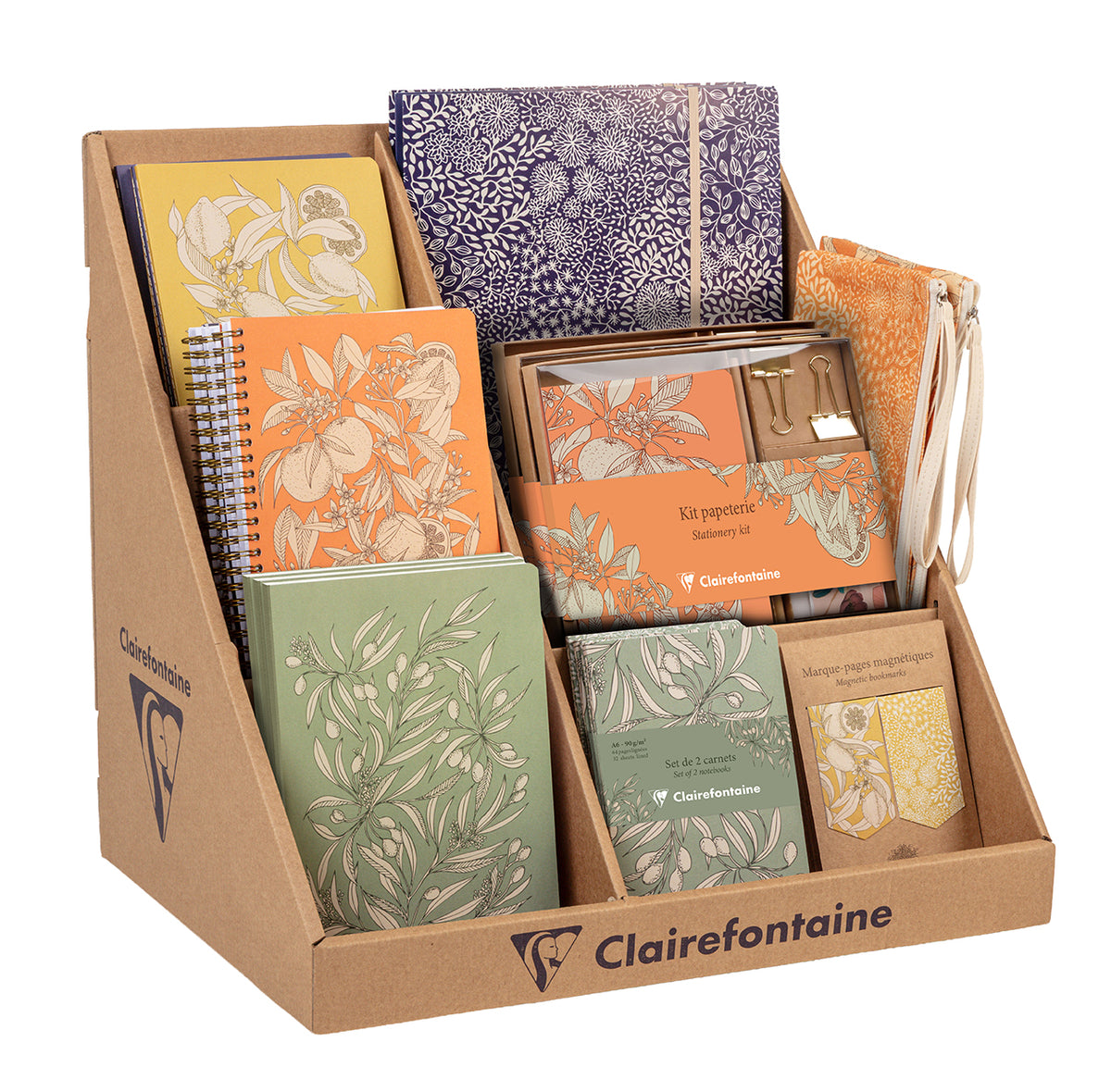 Clairefontaine Garden of Senses Counter Display Pack