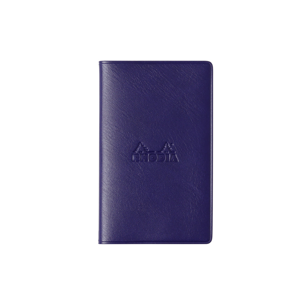 Rhodia Cahier Notebook A7 Grid  in Blue PVC Cover