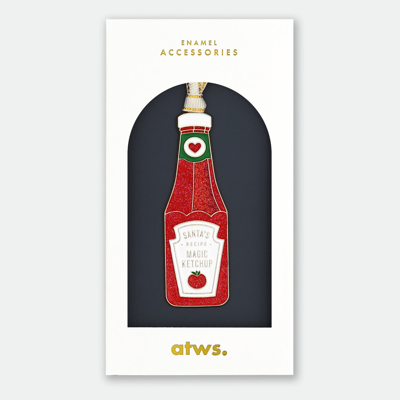 ATWS Christmas Ornament Santa’s Ketchup
