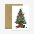 ATWS Greeting Card Christmas Tree – Gold Foil