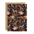 ATWS Greeting Card Monkey Happy Birthday Ð Gold Foil