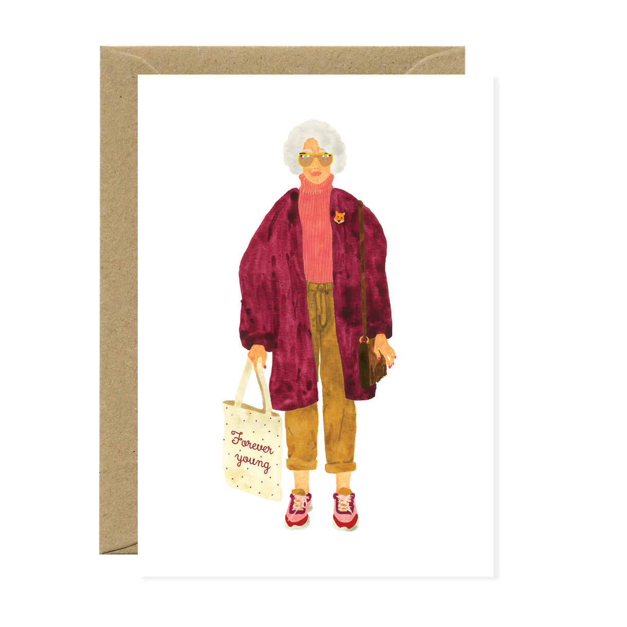 ATWS Greeting Card Forever Young