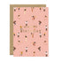 ATWS Greeting Card Happy Birthday Dancers Ð Gold Foil