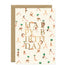 ATWS Greeting Card Happy Birthday Yoga Ð Gold Foil