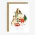 ATWS Greeting Card Christmas Family – Gold Foil